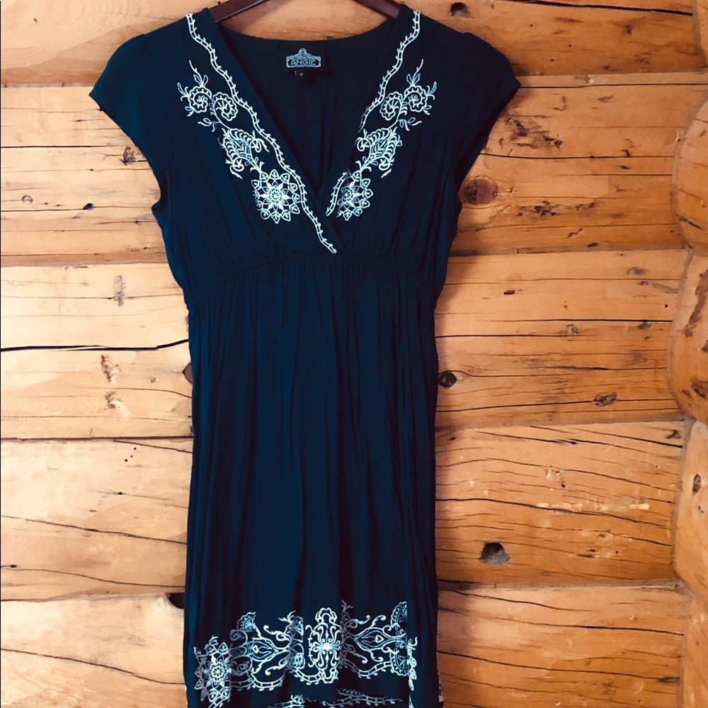 Angie Embroidered Dress